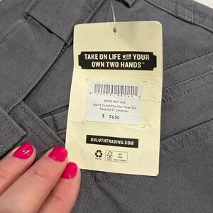 Duluth Trading Co Men's Gray Jean Shorts